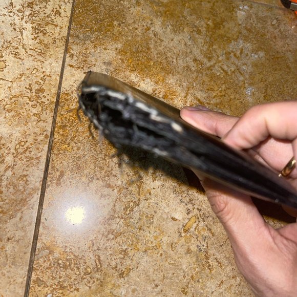 Dior Homme Men's Patent Leather Damaged BiFold Wallet - Christian Dior 2006 - Picture 7 of 12